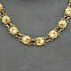 Georg Jensen; Necklace of 18k gold set with pearls, No 249 Georg Jensen; Necklace of 18k gold set with pearls, No 249
